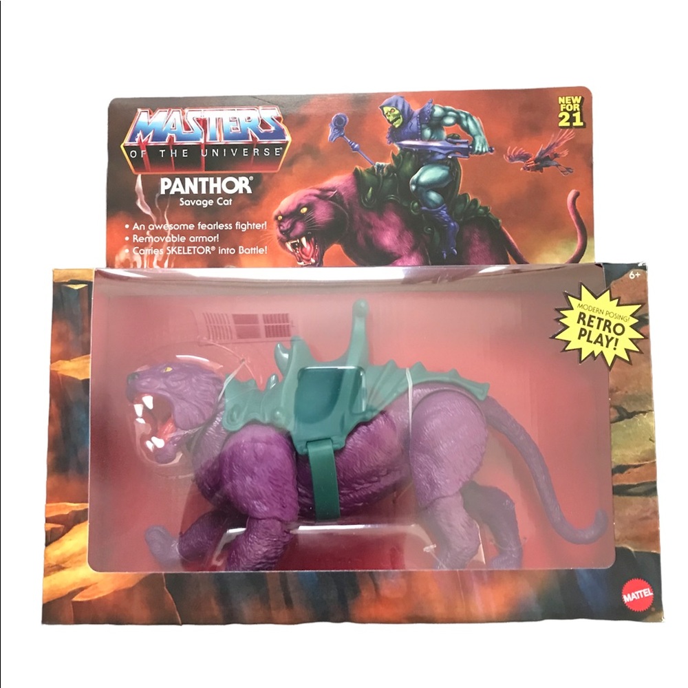 Masters of the Universe Origins Panthor Action Figure MOTU